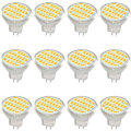 Pikkukuva 1 / 4: Mr11 Gu4 Led-lamppu, DC/AC 10-30v 3w, 12v, 24v, vastaa 30w halogeenilamppua, 400 lumenia, lämmin valkoinen 3000k, Led-korvaava sarjalle, puutarhaan,