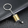 Miniatyrbillede 2 af 2: Polering Gear Knob Nøglering (farve: guld)