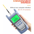 Miniatyrbild 4 av 5: FTTH Fiberoptisk effektmätning optisk kabeltestare fiberoptisk testare -70dBm till +10dBm