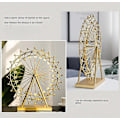 Miniatyrbillede 4 af 4: Mike Pariserhjul Model, Pariserhjul Ornament Legering Metal Statue Skulpturer, Bordplade Kunst Skulptur Model Kabinet Skrivebord Dekorativ Kunst Statue Til Hjemmet