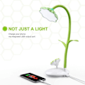 Miniatyrbillede 4 af 5: LED-børnebordlampe, sengelampe med fleksibel læseberøringssensor, genopladelig via USB og