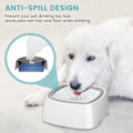 Miniatyrbillede 3 af 5: Hunde Vandskål, Anti-Splash Vandskål No-Spill Anti-Overflow Hunde Vandskål Anti-Drop Flydende Skål til Hjem Rejse Køretøj 1L