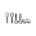 Miniatyrbild 2 av 4: 6 st Titan Hexagon Socket Head Bultar Bult MTB Landsvägscykel M6x20mm