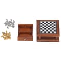 Miniatyr schackset 1:12 dockhus utsökt mini schackset heminredning present