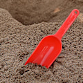 Miniatyrbillede 2 af 4: 3 stk. Mini Sandskove Strandlegetøj Plastik Sneskovl Legetøj til Børn（23X6.5CM）