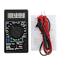 Miniatyrbild 1 av 5: Professionell Dt832 Digital Multimeter Lcd För Dc Ac Voltmeter Ammeter Ohm Tester（Svart）