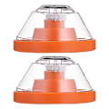 Miniatyrbild 1 av 4: Praktiska dammskydd för borrar Dammskydd för borrar (2 stycken, orange)