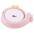 Miniatyrbillede 1 af 5: Stænkfri anti-vædning mund overskæg kæledyr drikkevandsskål vandføder hundeskåle（pink）