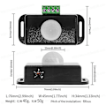 Miniatyrbillede 2 af 5: Starlight-dc 12v Led Infrarød Bevægelsessensor Bevægelsessensor Pir Bevægelsessensor Til Led Strip/pære 12v 6a