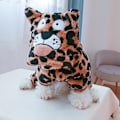 Miniatyrbilde 4 av 5: Varmt vinterklær leopardkostyme for kjæledyr for mellomstore og store hunder 5 størrelser