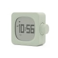 Miniatyrbild 3 av 4: Grön digital väckarklocka, kompakt batteridriven väckarklocka, bakgrundsbelysning, temperatur, datum, hög buzzer, digital väckarklocka för sovrum, vardagsrum