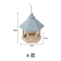 Miniatyrbild 5 av 5: Fågeluppfödningslåda Tiger Skin Bird House Trä Fågelbur Tillbehör Utomhus Inkubator