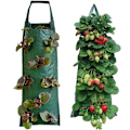 Miniatyrbild 5 av 6: 2-pack väggmonterade växtpåsar Tomat/Jordgubbe/Potatis/Chili Blomsterplanteringspåse Växtpåsar Odlingspott Kruka