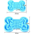Miniatyrbillede 2 af 5: Skål til kæledyrshund Skål til kæledyrshund Sund blød gummi Langsom føder