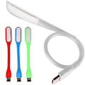 Pikkukuva 1 / 4: Valkoinen kosketushimmennettävä LED-USB-valo, 3-tasoinen säädettävä kirkkauslamppu