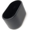 Miniatyrbilde 3 av 4: 8 stk stolbenhetter 30mm X 15mm ovale rør hagestolbenhetter