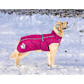 Miniatyrbild 2 av 5: Vattentäta hundkappor. Hundvinterrock med vadderat fleecefoder. Utomhushund