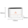 Miniatyrbild 3 av 5: Usb-simulerad flam-nattlampa med 250 ml vattentank luftfuktare (svart)