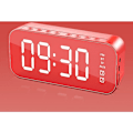 Miniatyrbild 1 av 5: Multifunktionell LED digital väckarklocka, Bluetooth-högtalare, sängbord lysande elektronisk musikbox