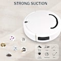 Miniatyrbild 5 av 5: Robotdammsugare Smart Robotdammsugare Sopa Robot Hushållsrengörare 2.6\" Slim Super Quiet Lämplig för husdjursägare Hårrengöring