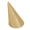 Miniatyrbillede 3 af 5: Ringholder i kegleform til smykker - Ringdisplayholder til forlovelses- eller vielsesringe - Guld