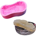 Miniatyrbillede 2 af 5: WonDerfulC 3D Fondant Sportsvogn Silikone Kageform, Racing Form Chokolade