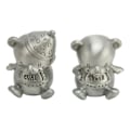 Miniatyrbillede 3 af 5: Baby Tænder Keepsake Box i Zinklegering - Bjørn Form - Udsøgt Udskæring - Souvenir Holder - Tandbeskytter til Børn og Småbørn