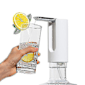 Miniatyrbild 1 av 4: Kreativ elektrisk pump för vattenflaskor, hopfällbar, hushållsdriven USB-laddningsbar vattenpump, automatisk