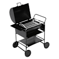 Miniatyrbillede 2 af 5: Dukkehus Tilbehør Mini Grill Stativ Håndkærre Køkken Simulation Ornament 1:12