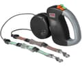 Doubash hundkoppel, Retractable hundkoppel Doubash för två hundar hundkoppel 2 hundar Doubash,