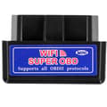 för ELM327 12V OBD2 Scanner Mini WIFI Bil Detektor Diagnostisk Adapter för Android (Svart)