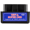 Miniatyrbild 1 av 5: för ELM327 12V OBD2 Scanner Mini WIFI Bil Detektor Diagnostisk Adapter för Android (Svart)