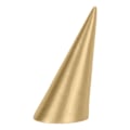 Miniatyrbillede 1 af 5: Ringholder i kegleform til smykker - Ringdisplayholder til forlovelses- eller vielsesringe - Guld