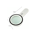 Miniatyrbild 5 av 5: Lupe Lupe Lupp för äldre, handhållen, LED, hög förstoring, Ques, smycken, identifiering, diameter