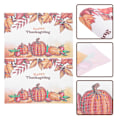 Miniatyrbild 3 av 4: 2 st Delikat Thanksgiving-elementmönster Placemats Bordsdekorationer（45X30CM，1）