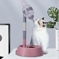 Miniatyrbillede 4 af 5: Automatisk vanddispenser til kæledyr, hundebowle, vandflasker, universel hundedrikker, foderautomat, løftelig dispenser, skål p
