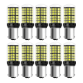 Miniatyrbild 1 av 5: 10 st 3014 144smd Canbus 1157 Bay15d P21w 1156 Ba15s Bau15s Py21w T20 7440 7443 W21w LED-lampor Bil
