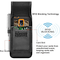 Miniatyrbillede 2 af 5: Telefonholder til Samsung Galaxy S22 Ultra S21 Plus S20 S10+s9 S8 Note 20,a03s A11 A21 A51 A71 A13 A02s A12 A32,g Pure 2022 Nylon Mobiltelefon Bælteclips