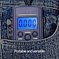 Miniatyrbild 2 av 5: Digital elektronisk fiskevåg, Weiheng Wh-A01L 40 kg bärbar fickstorlek hängande platta med krok