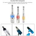 Miniatyrbild 4 av 5: 3 st/set Hex borrchuckadapter Driv Elektrisk Slagskruvmejsel 1/4in 3/8in 1/2in Typ B