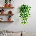 Miniatyrbillede 3 af 5: Kunstige hængende planter Ivy Vine falske blade Greeny kæde væg hjem værelse have bryllup guirlande (1stk, ingen kurv)