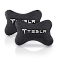 Miniatyrbilde 3 av 4: 2 stk. bilsete nakkestøtte pute for Tesla Model 3, Model X, Y og Roadster