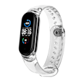 Miniatyrbillede 3 af 5: Rem til Mi Band 5 & Mi 6 Smartwatch - Hudvenlig, blød og fleksibel silikone-rem