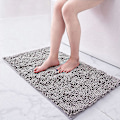 Pikkukuva 1 / 5: Liukumaton imukykyinen kylpyhuonematto 80cmx50cm Chenille Mikrokuitu Kylpyhuone Suihkumatto, Harmaa (80cm*50cm, Harmaa)