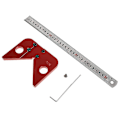 Miniatyrbilde 1 av 4: Senter Scribe Gauge Senter Scribe Måleverktøy Aluminiumlegering Senter Finder