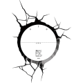 Miniatyrbillede 3 af 5: 3D-lampe fodbold