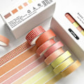 Pikkukuva 1 / 5: Washi-teippi DIY-koulutarvikkeet | Söpöt koulun DIY-washi-teipit | Koulutarvikkeet - Washi-teippi -（keltainen）