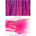 Miniatyrbild 3 av 4: 60CM Färgglad Ponytail Förlängning Syntetiskt Gummiband, Twist Fläta Hårtillbehör (Blå + Lila Rosa)