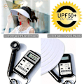 Miniatyrbillede 3 af 5: Solhat, Solhatte til kvinder med bred skygge, sommer UV-beskyttelse, strandhat