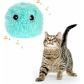 Miniatyrbild 1 av 3: Fågelformad katt leksak boll med kattmynta, realistisk interaktiv sjungande fågel katt leksak för att bita, flytta, tugga